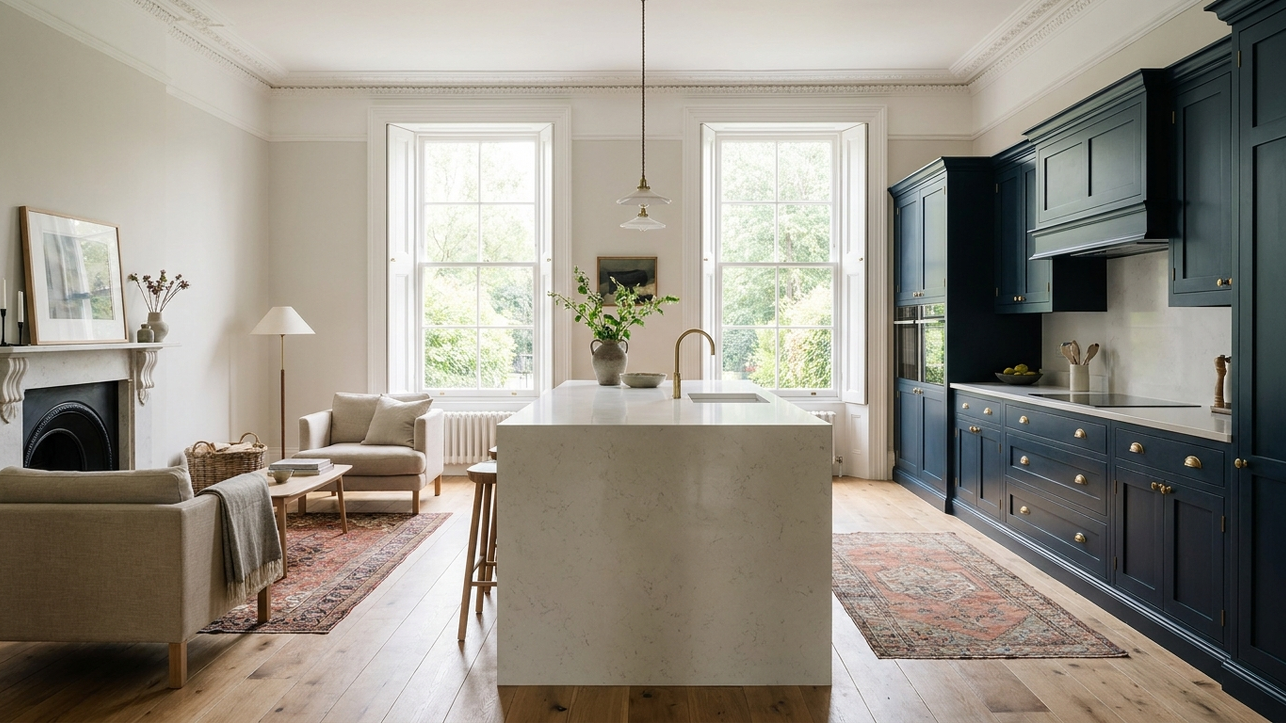 Beautifully renovated period home in Ireland — the finished result a whole-home renovation is planned around