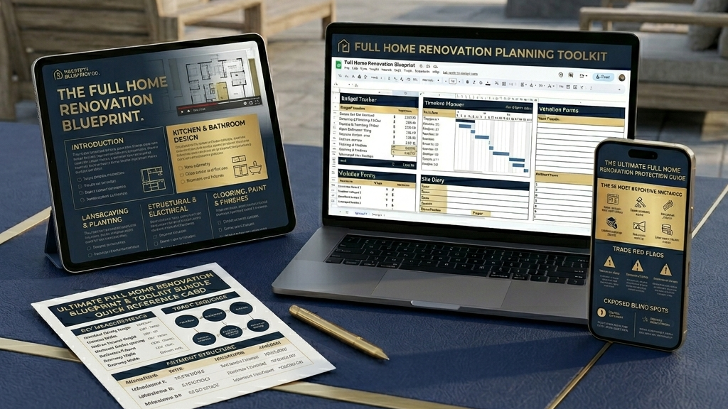 The Full Home Renovation Blueprint – AU Edition