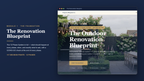 Irish outdoor renovation planning — The Renovation Blueprint (Module 1): the 12 Phase System with 117 decision points