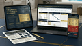 The Laundry Renovation Blueprint — complete digital renovation planning system shown on tablet, laptop and phone