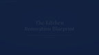 See how the Kitchen Renovation Blueprint works — interactive demo of the four modules and included cost calculator, New Zealand Edition.